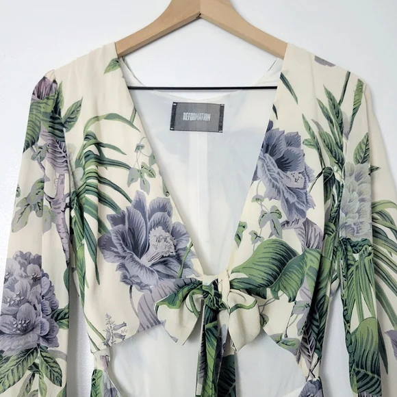 Reformation Primrose Jumpsuit Paradisa - Picture 3 of 16